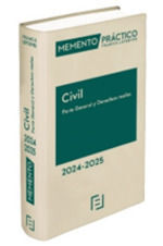 MEMENTO CIVIL. PARTE GENERAL Y DERECHOS REALES 2024-2025